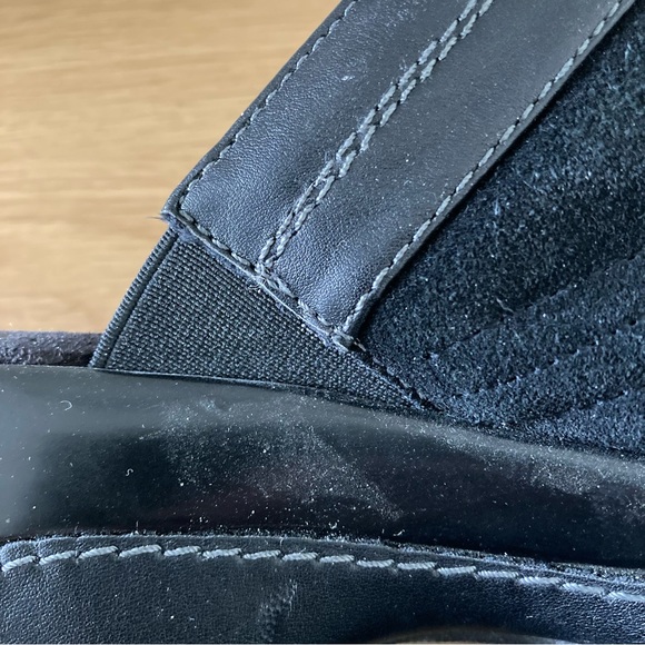 Bass Size 11 Black Dooley Cushion Mules - Picture 9 of 10